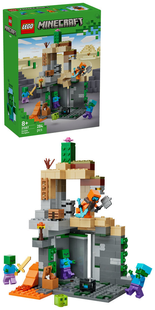 D2 21587 LEGO Minecraft Zombie-fangekælder