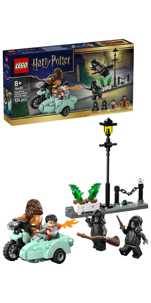 76459 LEGO Harry Potter™ Hagrid™ og Harrys flugt fra Ligustervænget