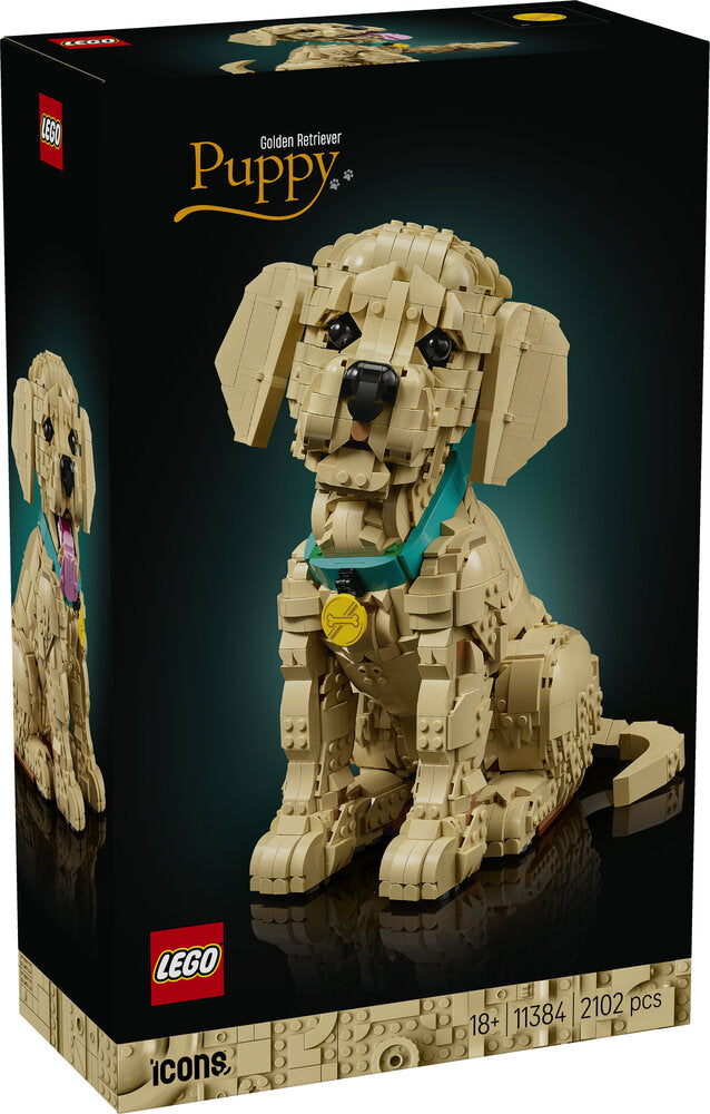 11384 LEGO Icons Golden retriever-hvalp