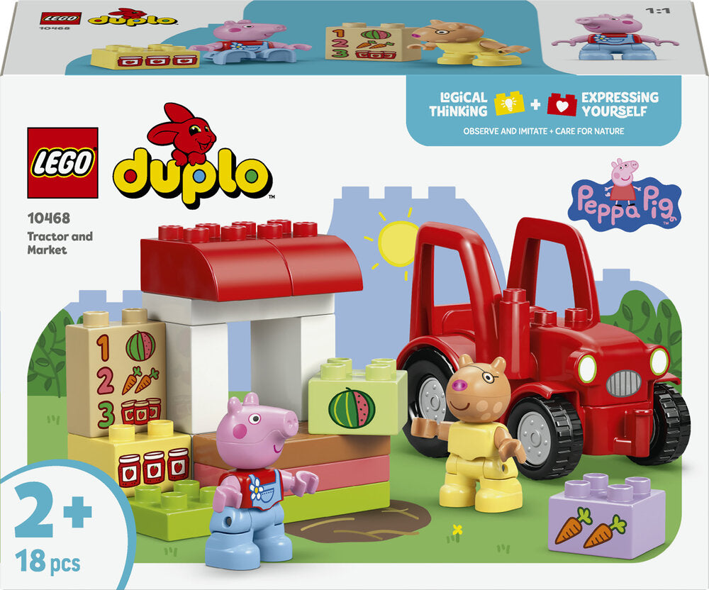 10468 LEGO DUPLO Peppa Pig Traktor og marked