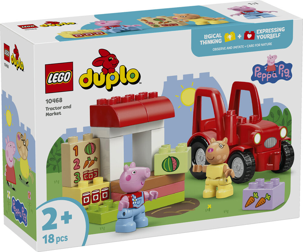 10468 LEGO DUPLO Peppa Pig Traktor og marked