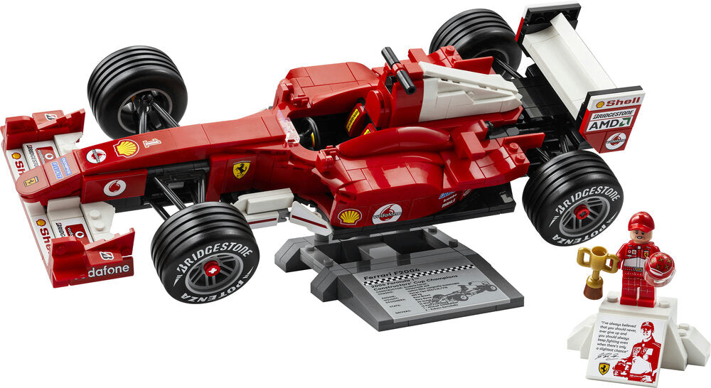 11375 LEGO Icons Ferrari F2004 og Michael Schumacher
