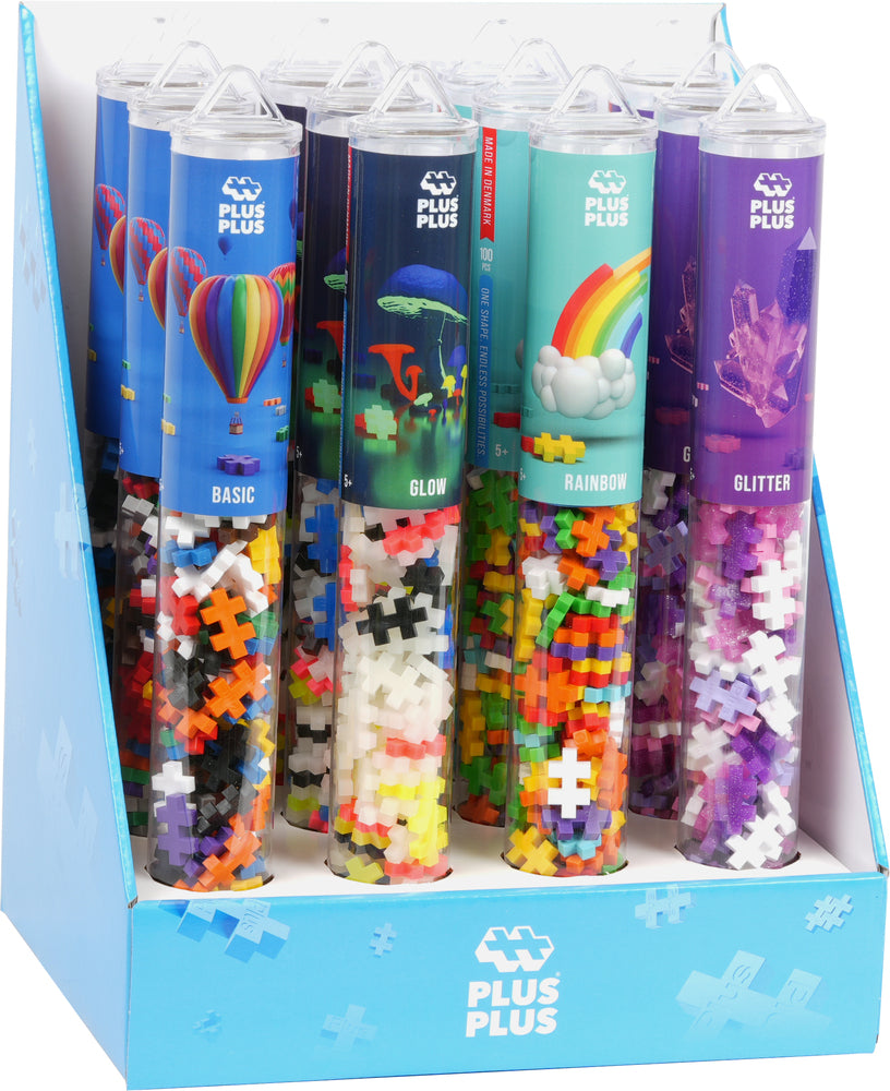 Plus-Plus Tube display