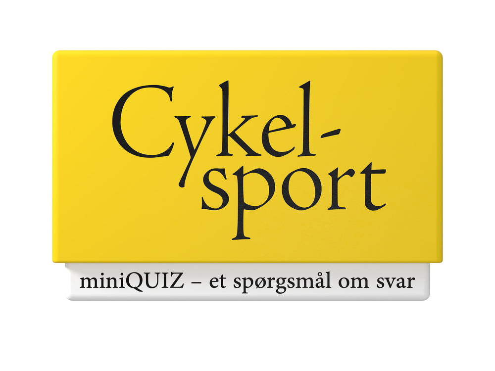 miniQUIZ - Cykelsport