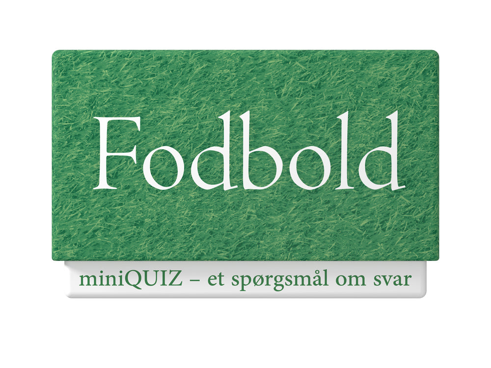 miniQUIZ - Fodbold