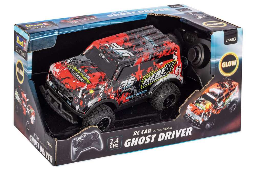 RC Car Ghost Driver (Red)