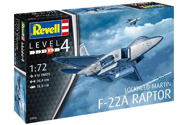 Lockheed Martin F-22A Raptor 1:72