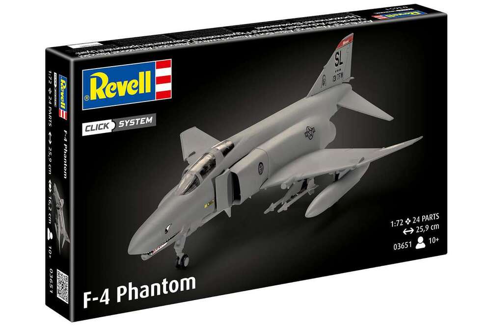 F-4 Phantom 1:72 click system