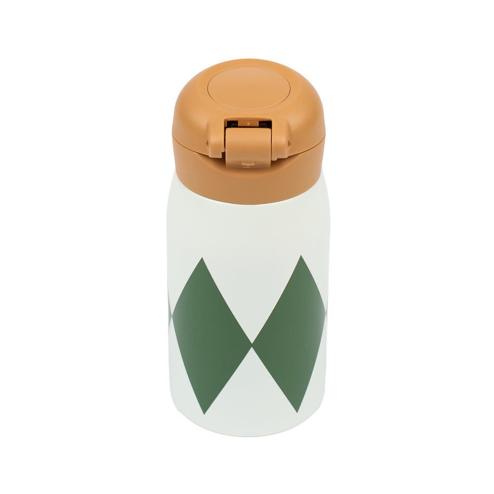 Water Bottle - Harlekin - Deep lichen green