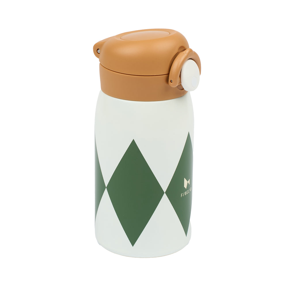 Water Bottle - Harlekin - Deep lichen green