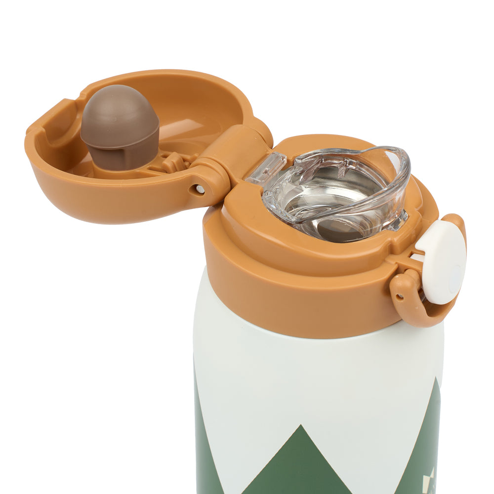 Water Bottle - Harlekin - Deep lichen green