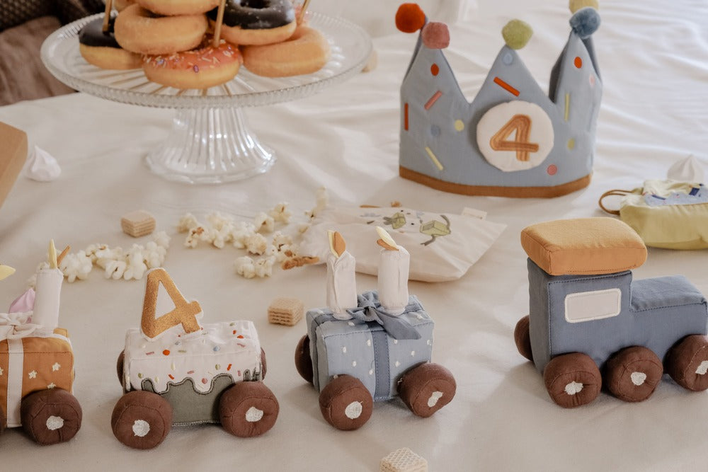 Celebration Train Blue Mix - Birthday