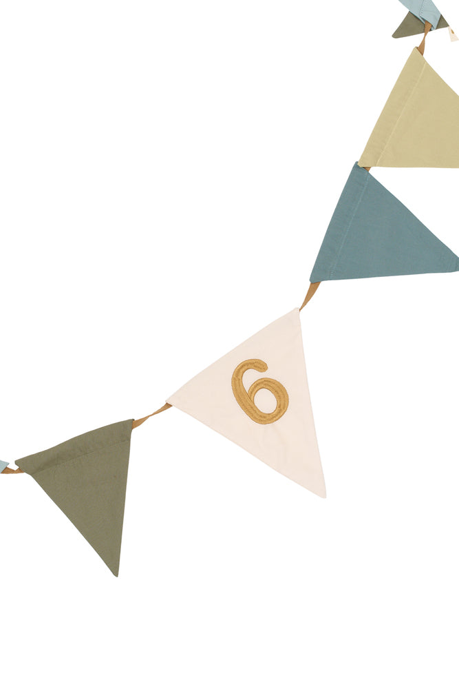 Garland Blue Mix - Birthday