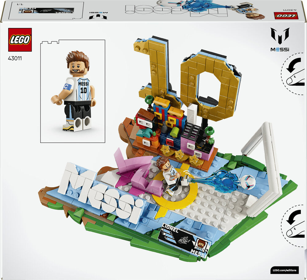 LEGO Editions Football 43011 Lionel Messi – fodboldhøjdepunkter