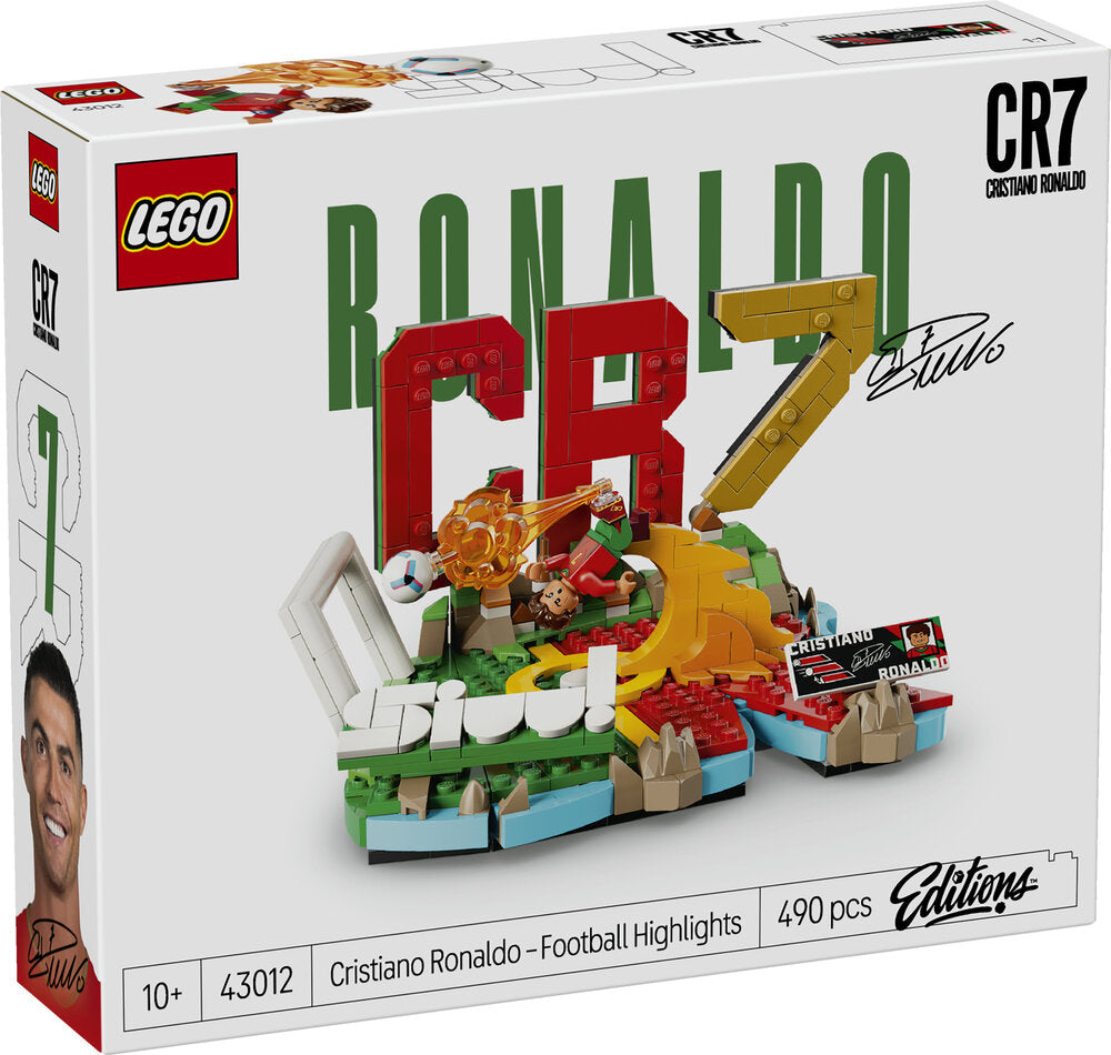 LEGO Editions Football 43012 Cristiano Ronaldo – fodboldhøjdepunkter