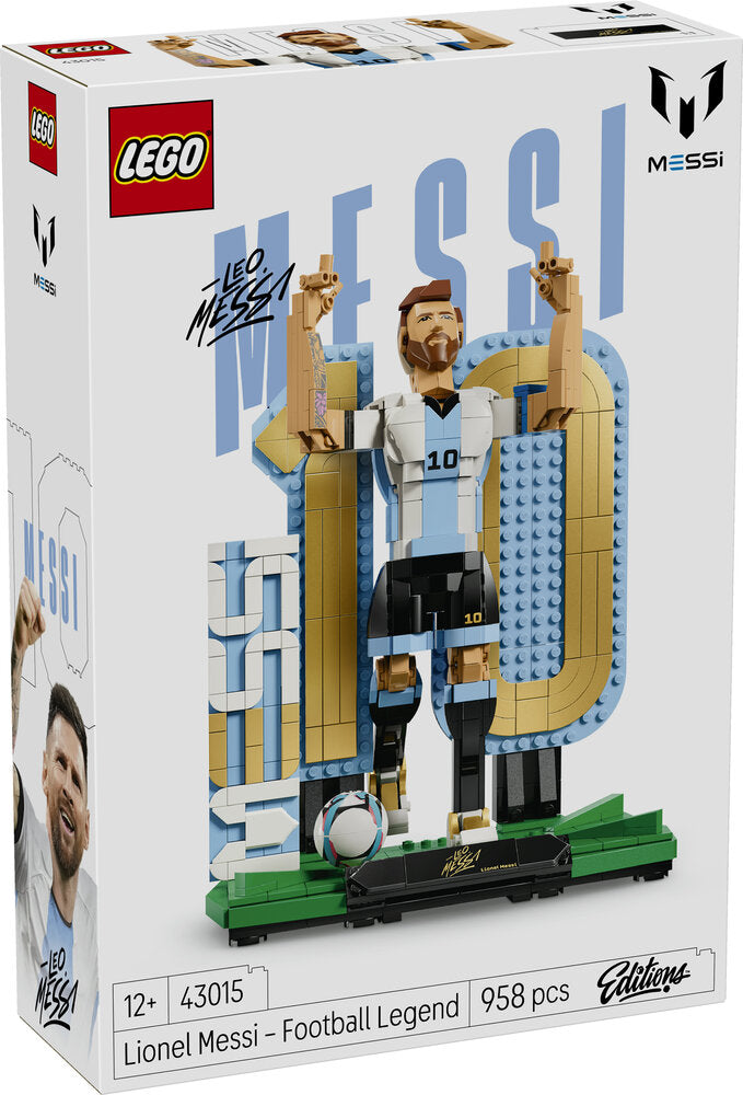 LEGO Editions Football 43015 Lionel Messi – fodboldlegende