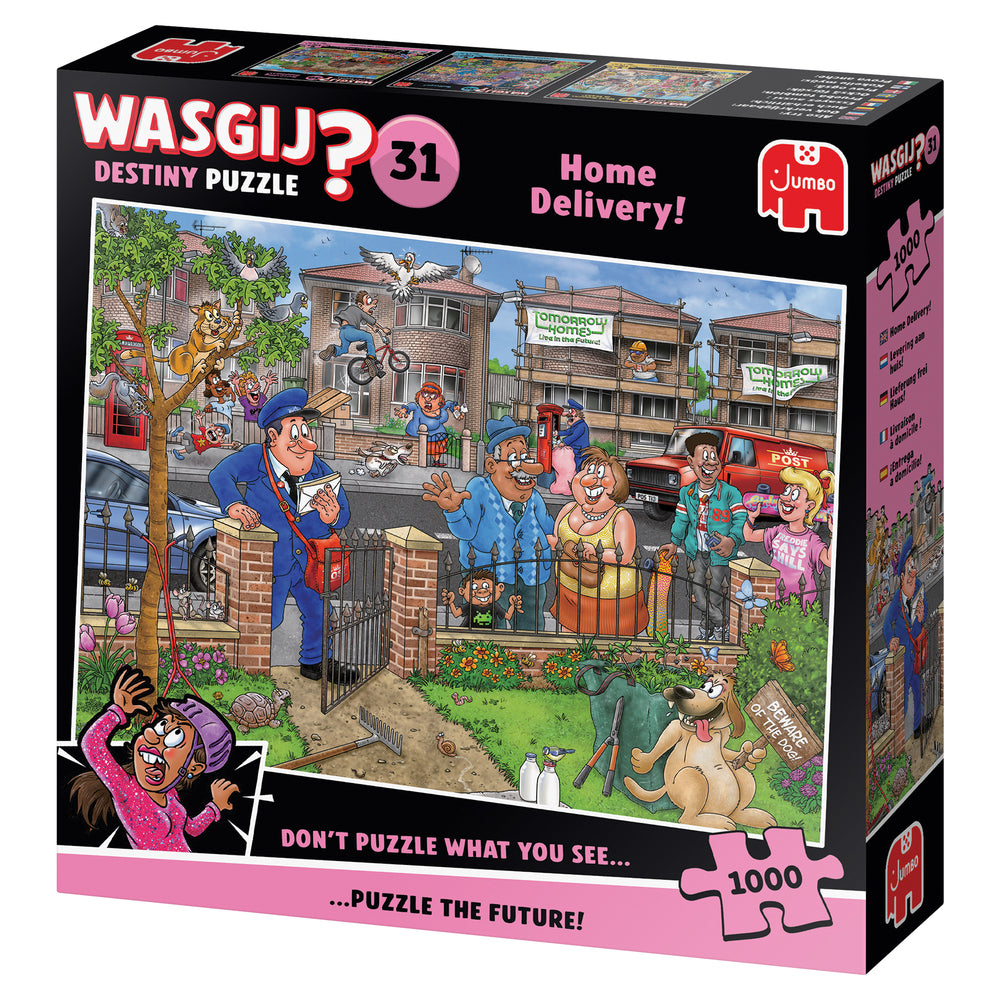 Puslespil Wasgij Destiny 31 Home Delivery! 1000 brikker