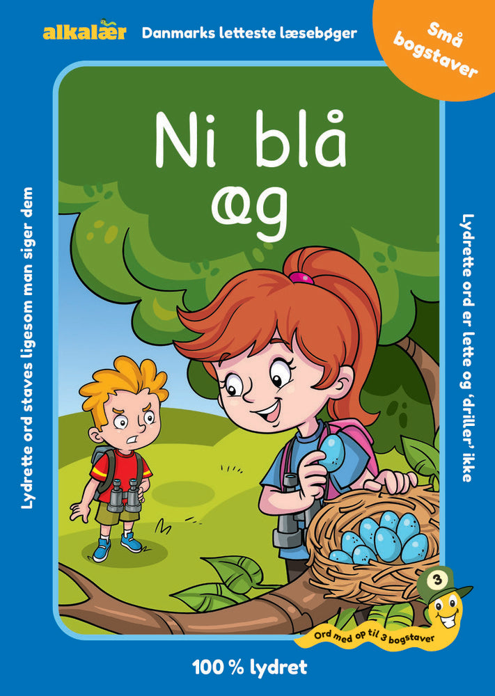 Ni blå æg