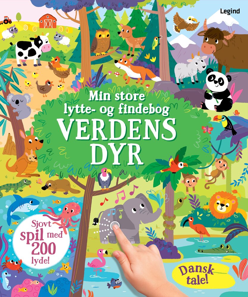 D2 Min store lytte- og findebog: Verdens dyr