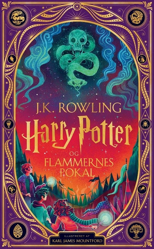 D2 Harry Potter 4 - Harry Potter og Flammernes Pokal - pragtudgave