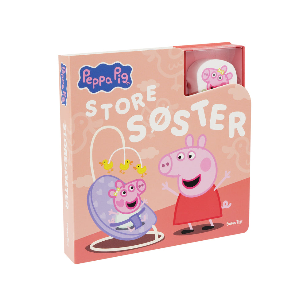 Gurli Gris - Bog med Træfigurer – Store søster