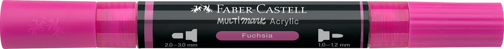 Multimarker Akryl Faber Castell SP 125 Fuchsia m. 2 spids