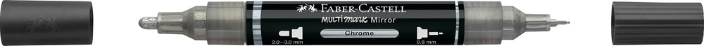 Multimarker Akryl/alkohol Faber Castell SP 551 Chrome m. 2 spids