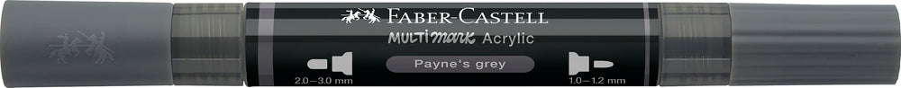 Multimarker Akryl Faber Castell SP 181 Payne'S Grey m. 2 spids