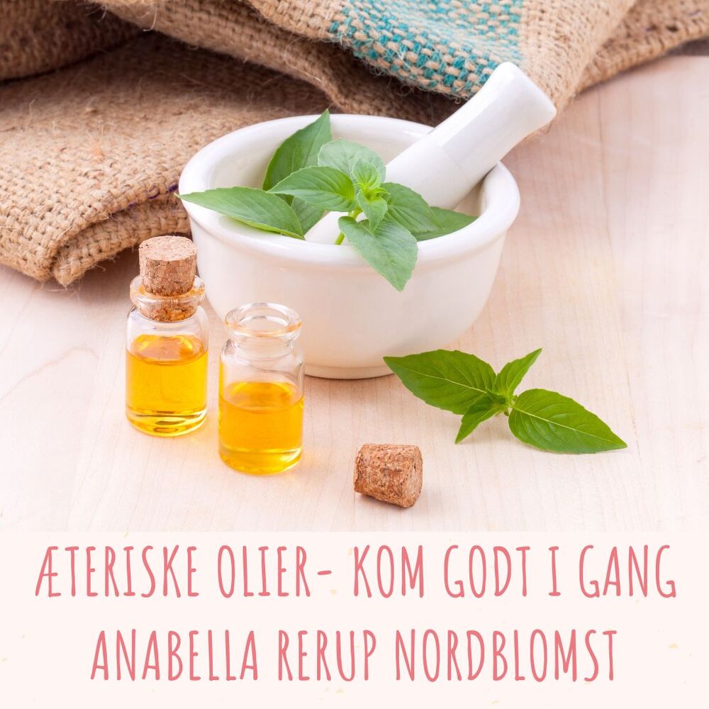 Æteriske olier, display med 10 stk