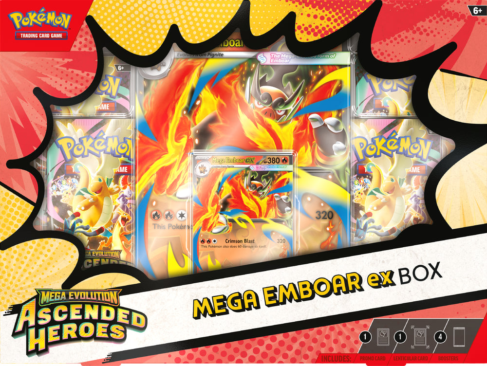 Release 24/4 Pokemon Mega Evolution 2.5 Ex Box Ascended Heros ass
