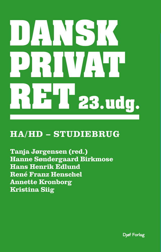 D1 Dansk Privatret HA og HD