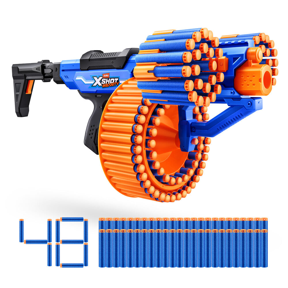 Xshot insanity blitz hammer med 48 darts