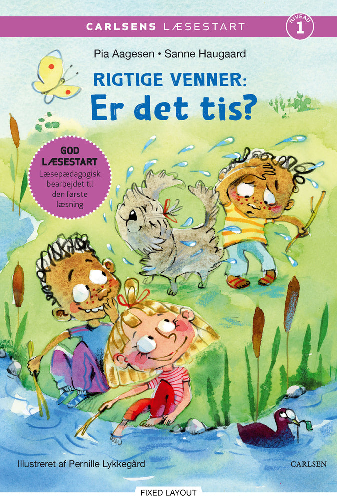 Carlsens Læsestart: Rigtige venner - Er det tis?
