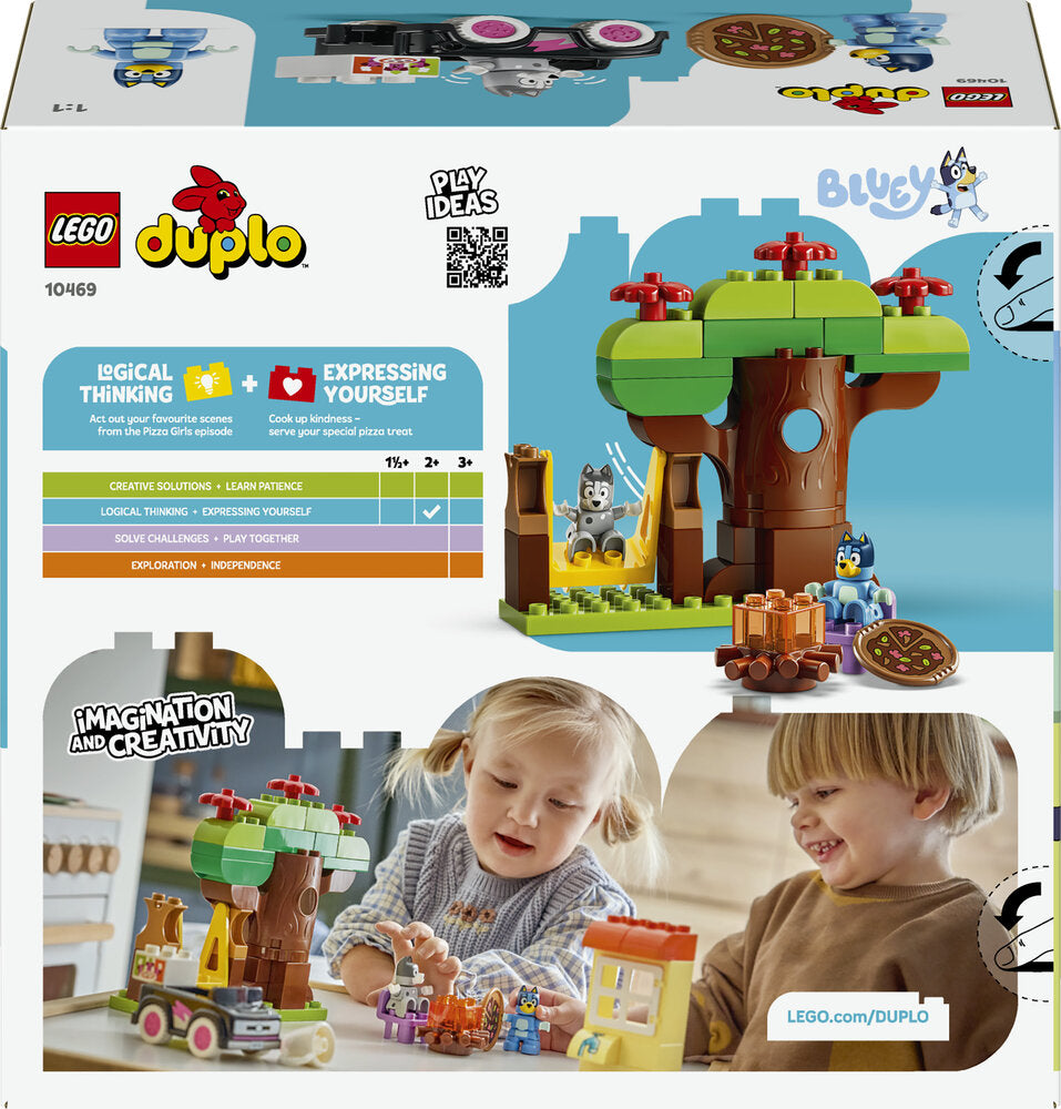 LEGO DUPLO Bluey 10469 Pizza-piger med Muffin og Bluey