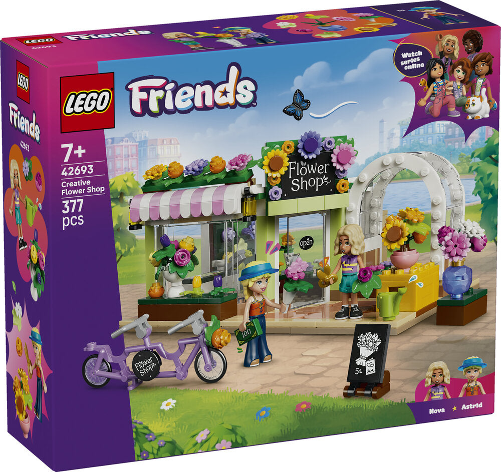 LEGO Friends 42693 Kreativ blomsterbutik