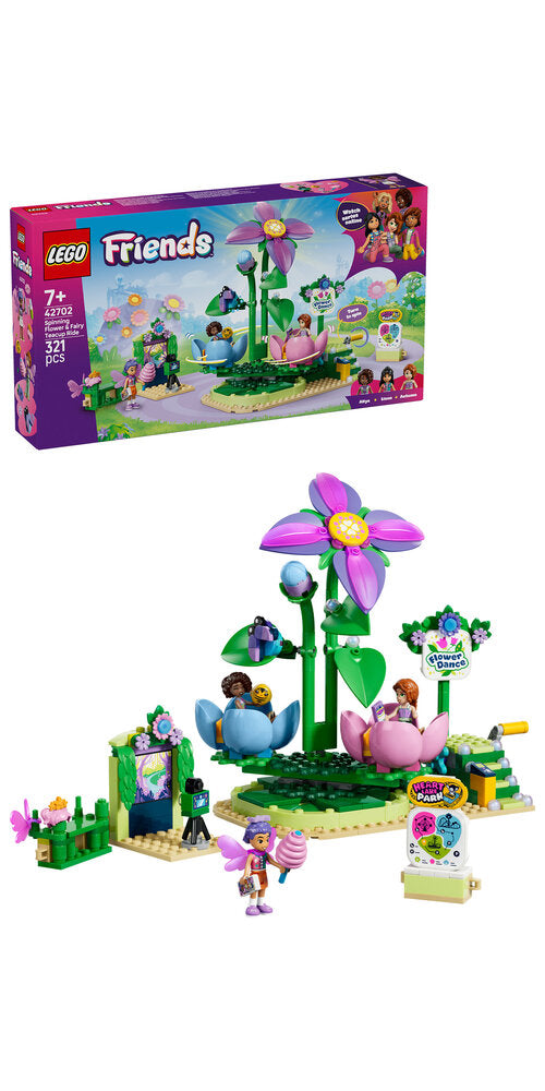 LEGO Friends 42702 Tekop-karrusel med blomster og feer