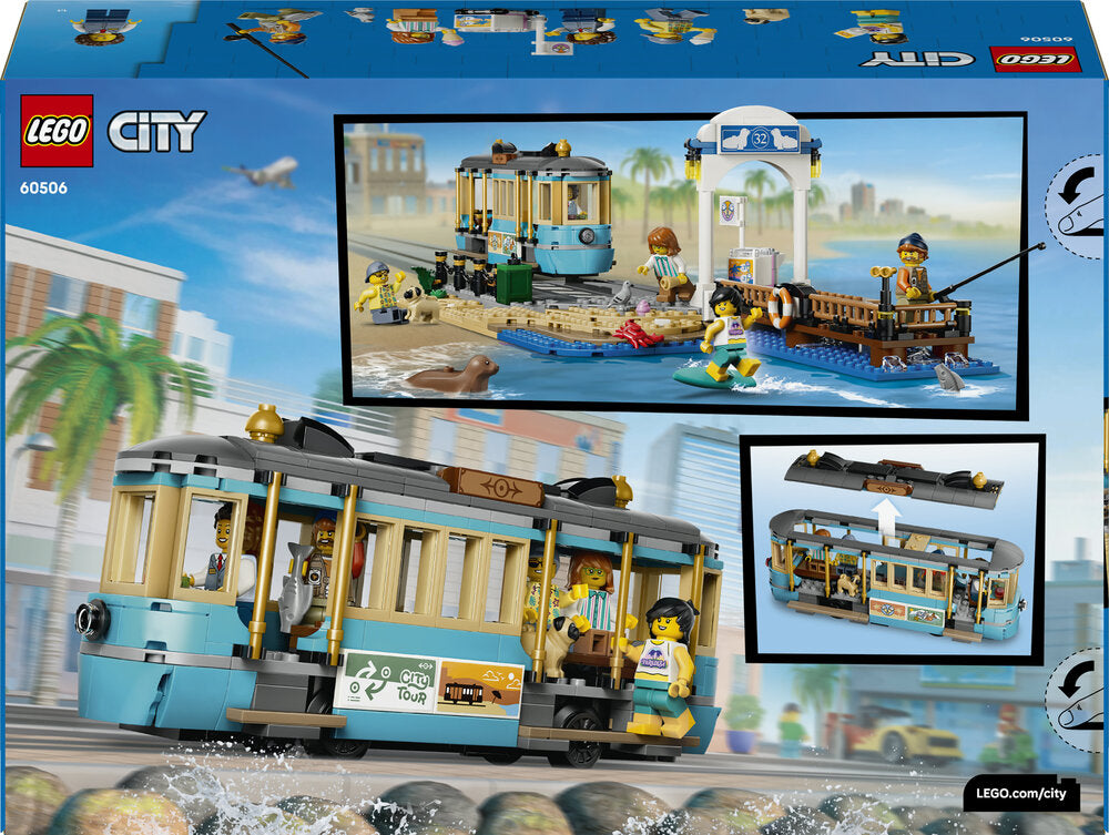 LEGO City 60506 Klassisk sporvogn med strandstop