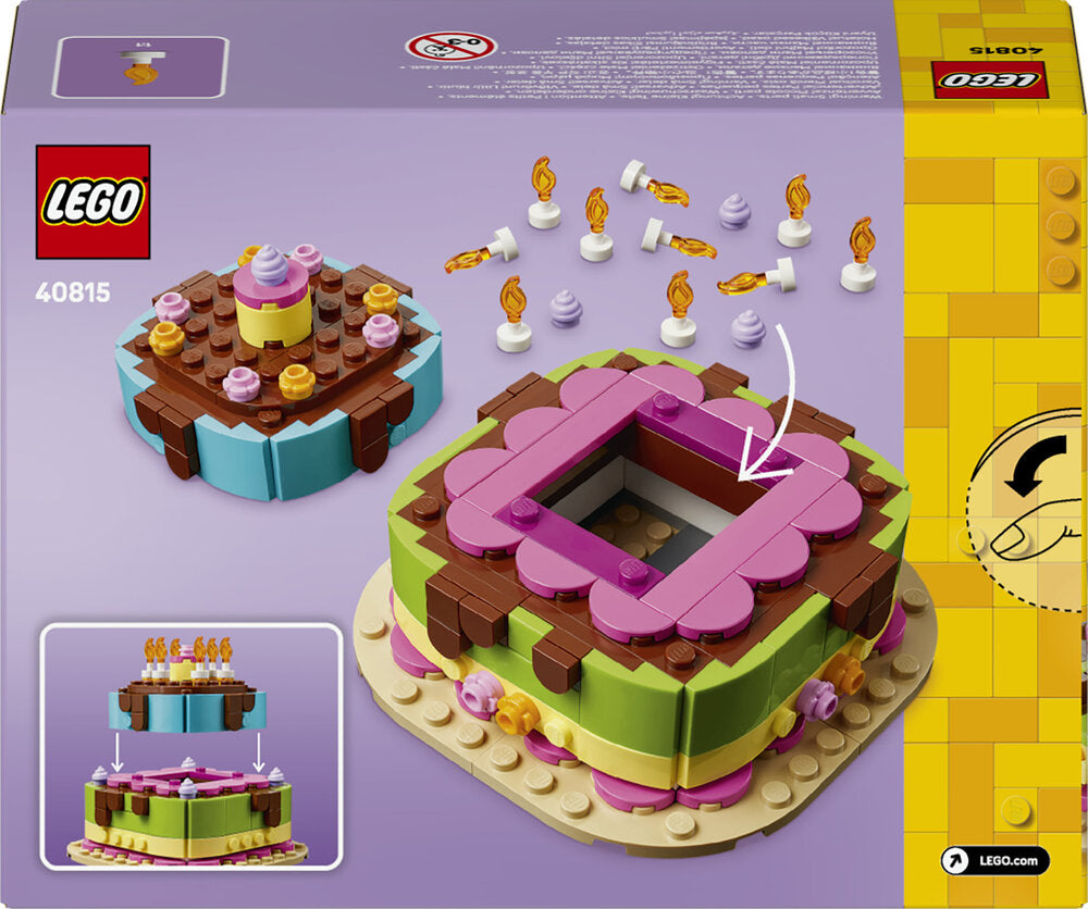 LEGO Seasons and Occasions 40815 Fødselsdagskage