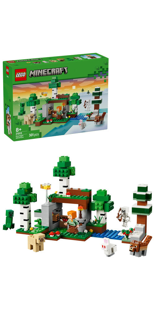 LEGO Minecraft 21593 Første nats eventyr