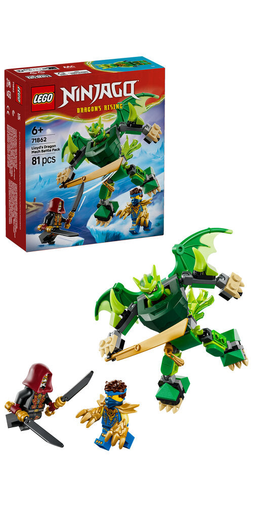 LEGO Ninjago 71862 Lloyds drage-mech – kamppakke