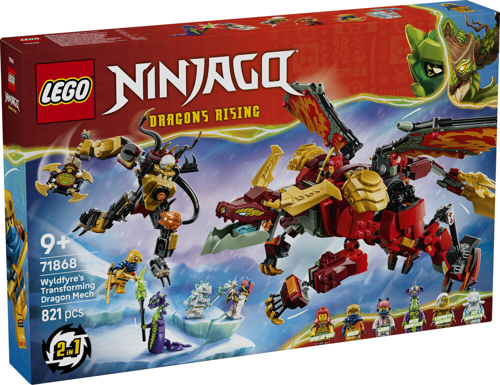 LEGO Ninjago 71868 Wyldfyres forvandlingsdrage-mech