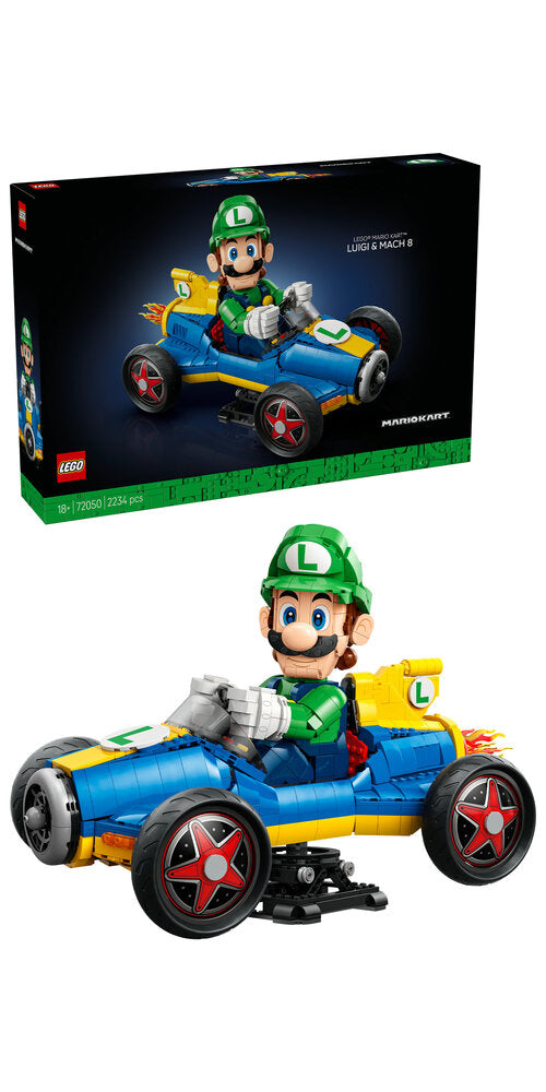 LEGO Super Mario 72050 Mario Kart™ – Luigi og Mach 8