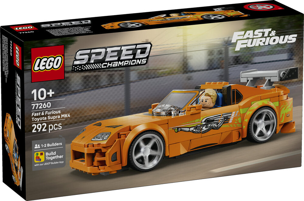 LEGO Speed Champions 77260 The Fast and The Furious Toyota Supra MK4
