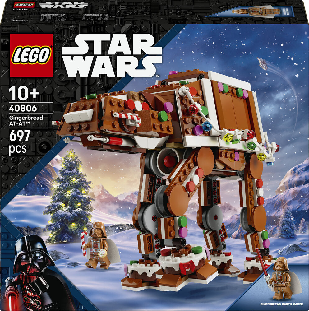 LEGO Seasons and Occasions 40806 AT-AT™-ganger i honningkageversion