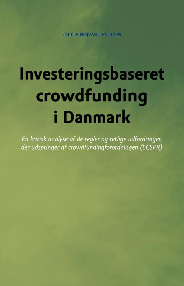 Investeringsbaseret crowdfunding i Danmark