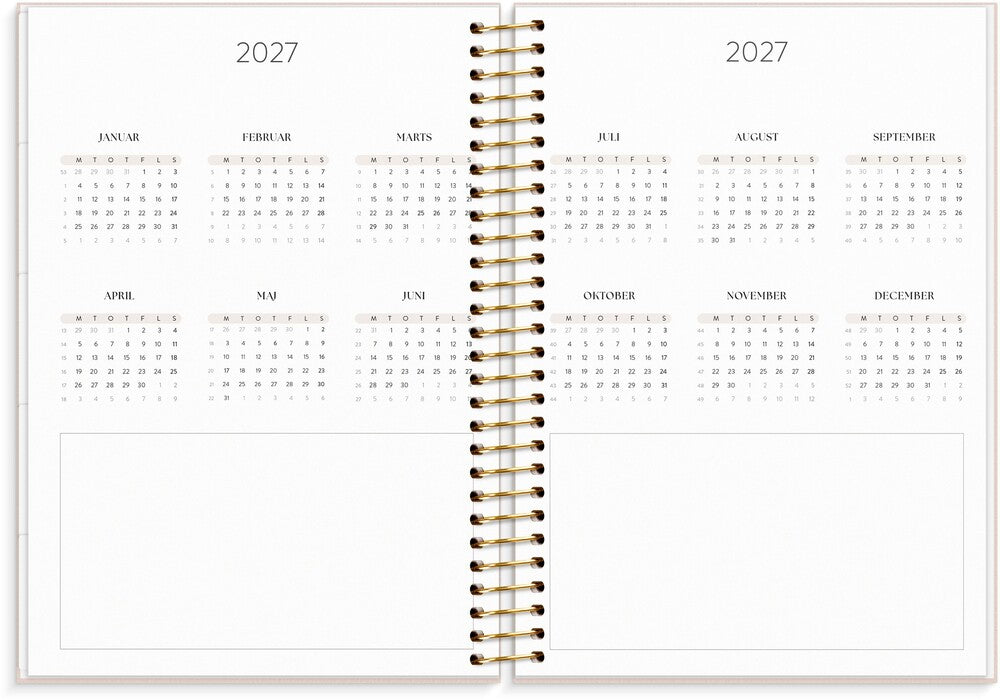 Life planner 2027 organizer A5 Mayland