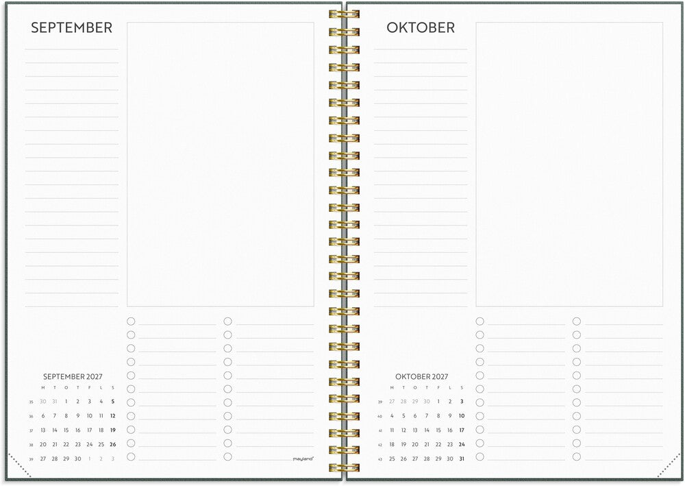 Life planner 2027 do more uge A5 Mayland 14,8 x 21 cm