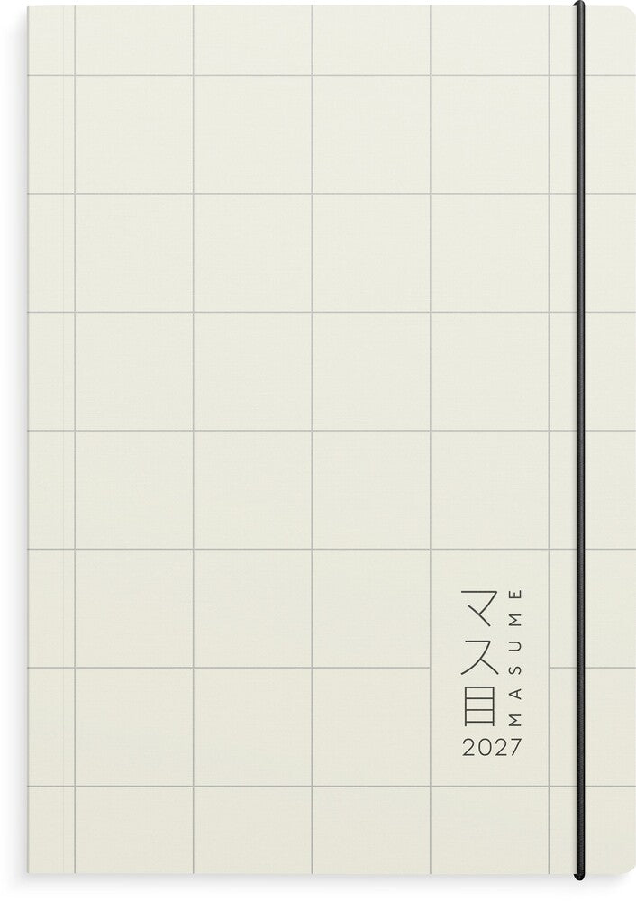 Ugekalender 2027 masume A5 Mayland engelsk