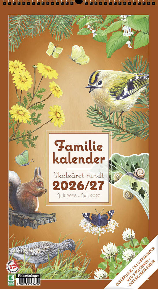 Skoleåret rundt 2026/27 I naturen m/5 kolonner