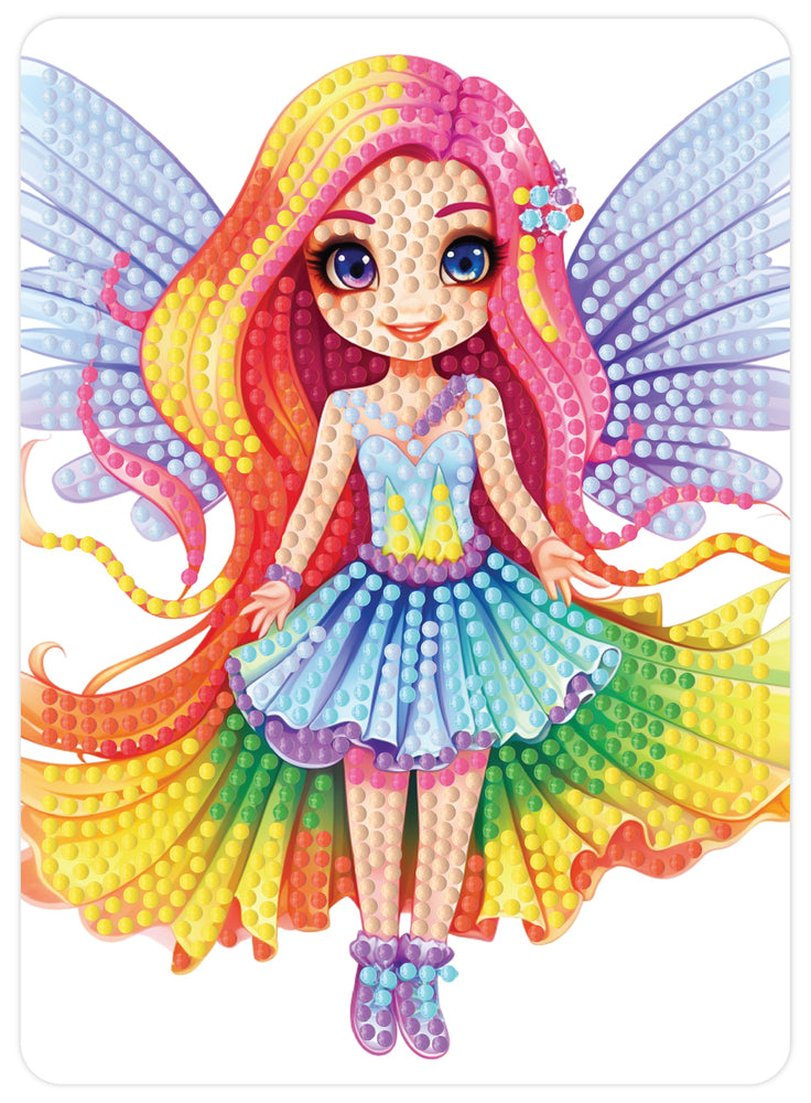 D1 Diamond art FE farverig 13 x 18 cm